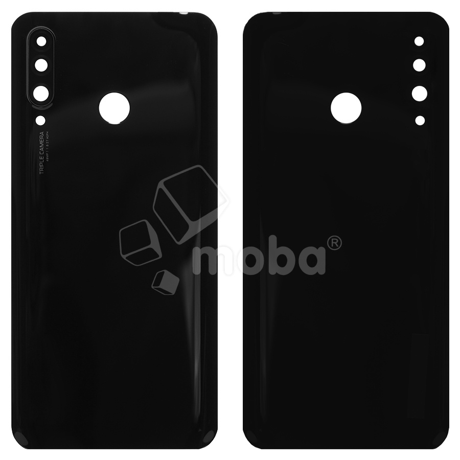 Задняя крышка для Huawei Honor 20 Lite/20S/P30 Lite (MAR-LX1H/MAR-LX1M) (48MP) Черный - Премиум