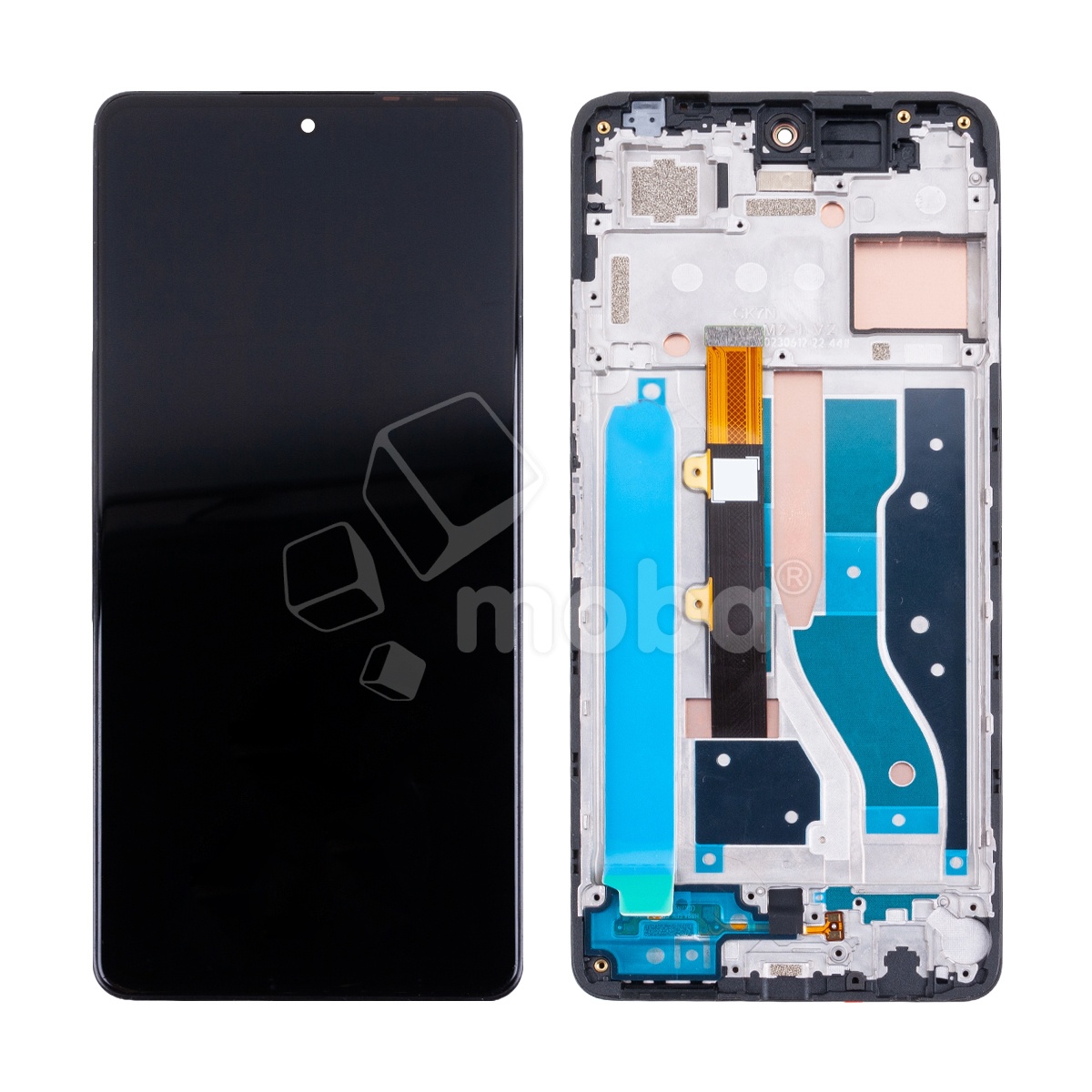 Дисплей для Tecno Camon 20 Pro 4G/20 (CK7n/CK6n) модуль с рамкой Черный - OR