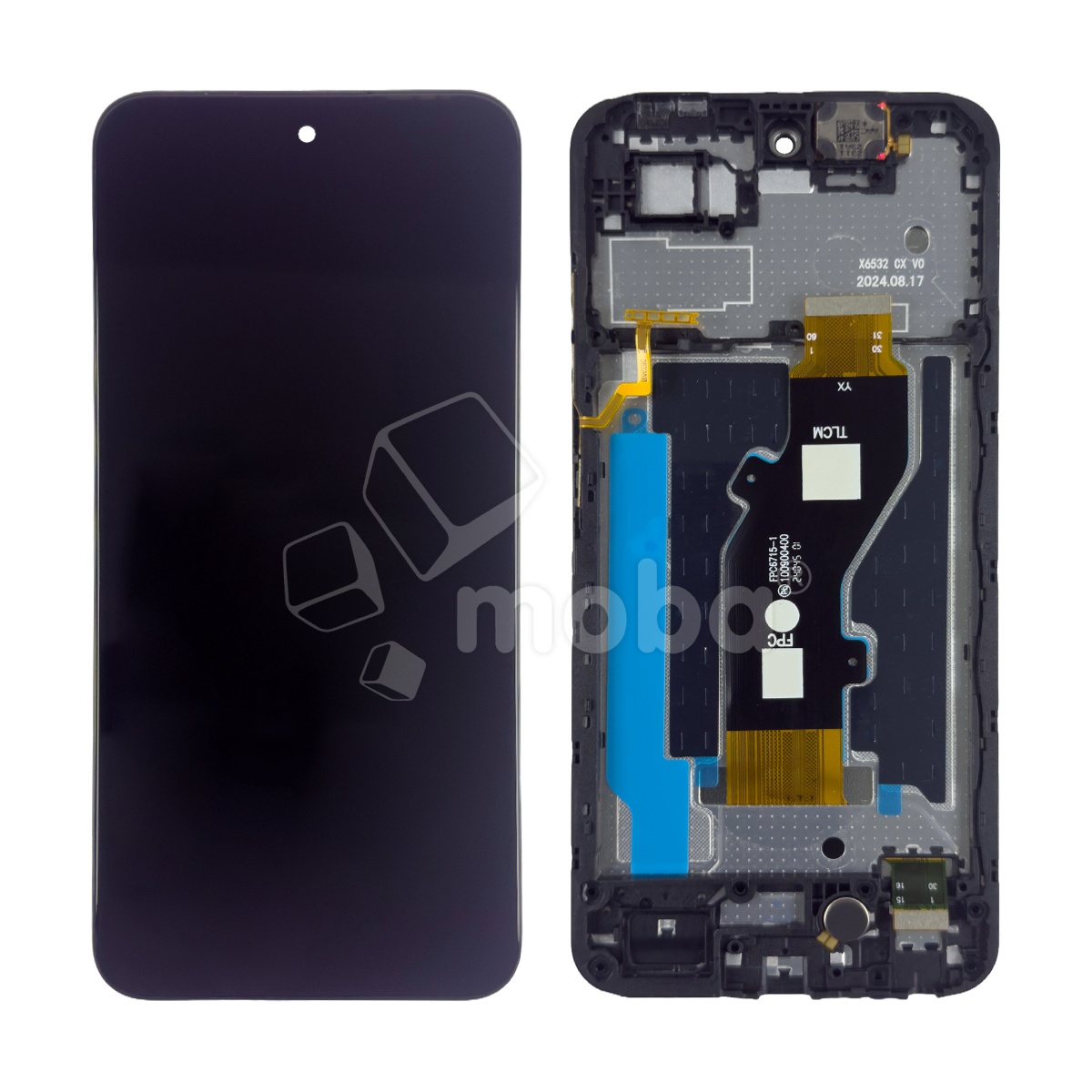 Дисплей для Infinix Smart 9/9 HD (X6532/X6532C) модуль с рамкой Черный - OR (HD+, 300 Кд/м², 120 Гц)