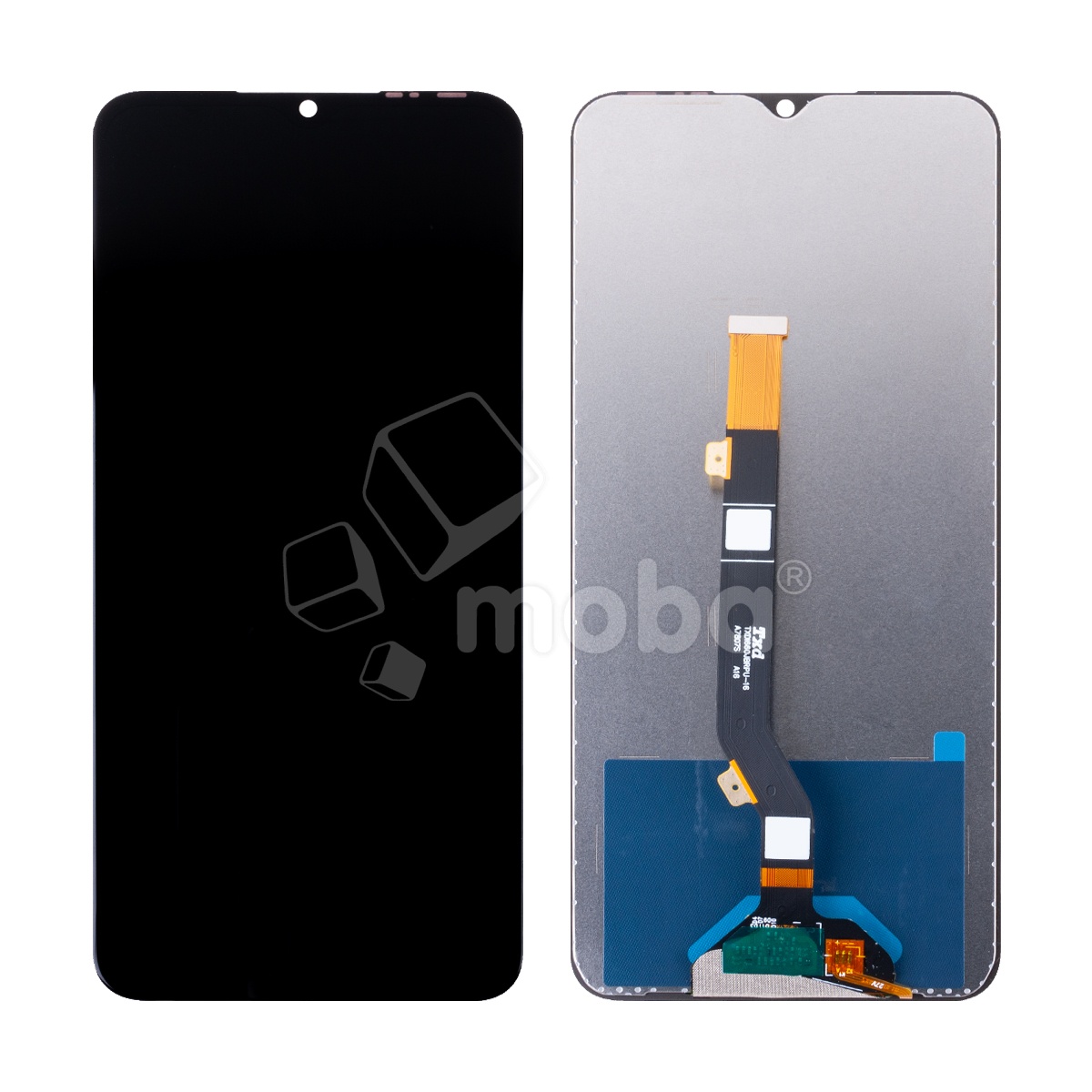 Дисплей для Tecno Spark 9 Pro/9T/9 Pro Sport (KH7n) в сборе с тачскрином Черный - OR (Full HD, 300 Кд/м², 60 Гц)