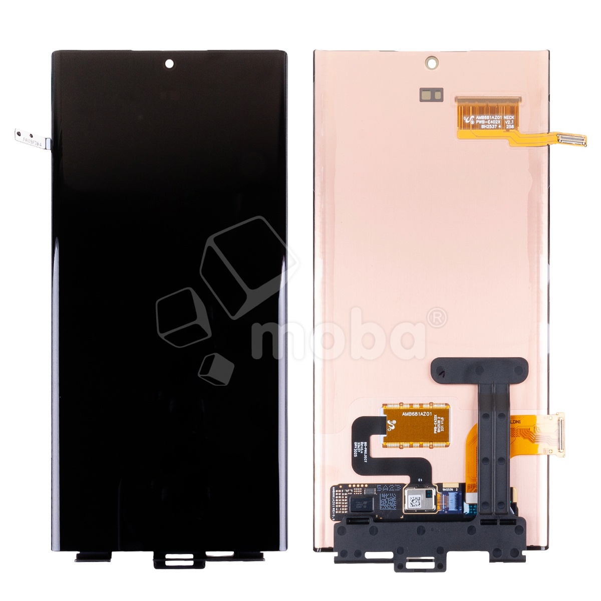 Дисплей для Samsung Galaxy S22 Ultra (S908B/S908E/S9080) в сборе с тачскрином Черный - OR (SP)