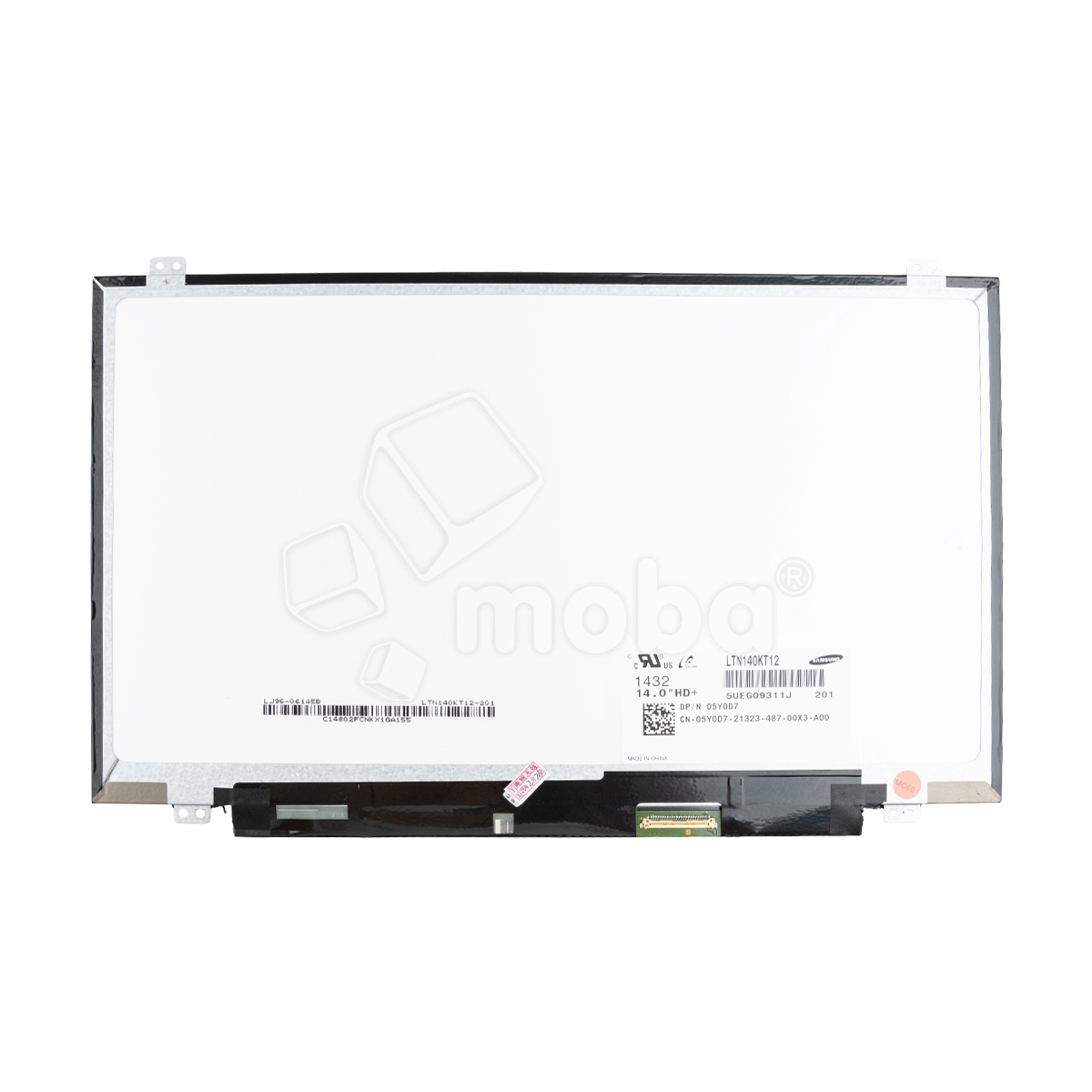 Матрица 14" LED 1600x900 Slim 40 pin справа внизу, матовая (уши вверху/внизу) (B140RW02 V.2)