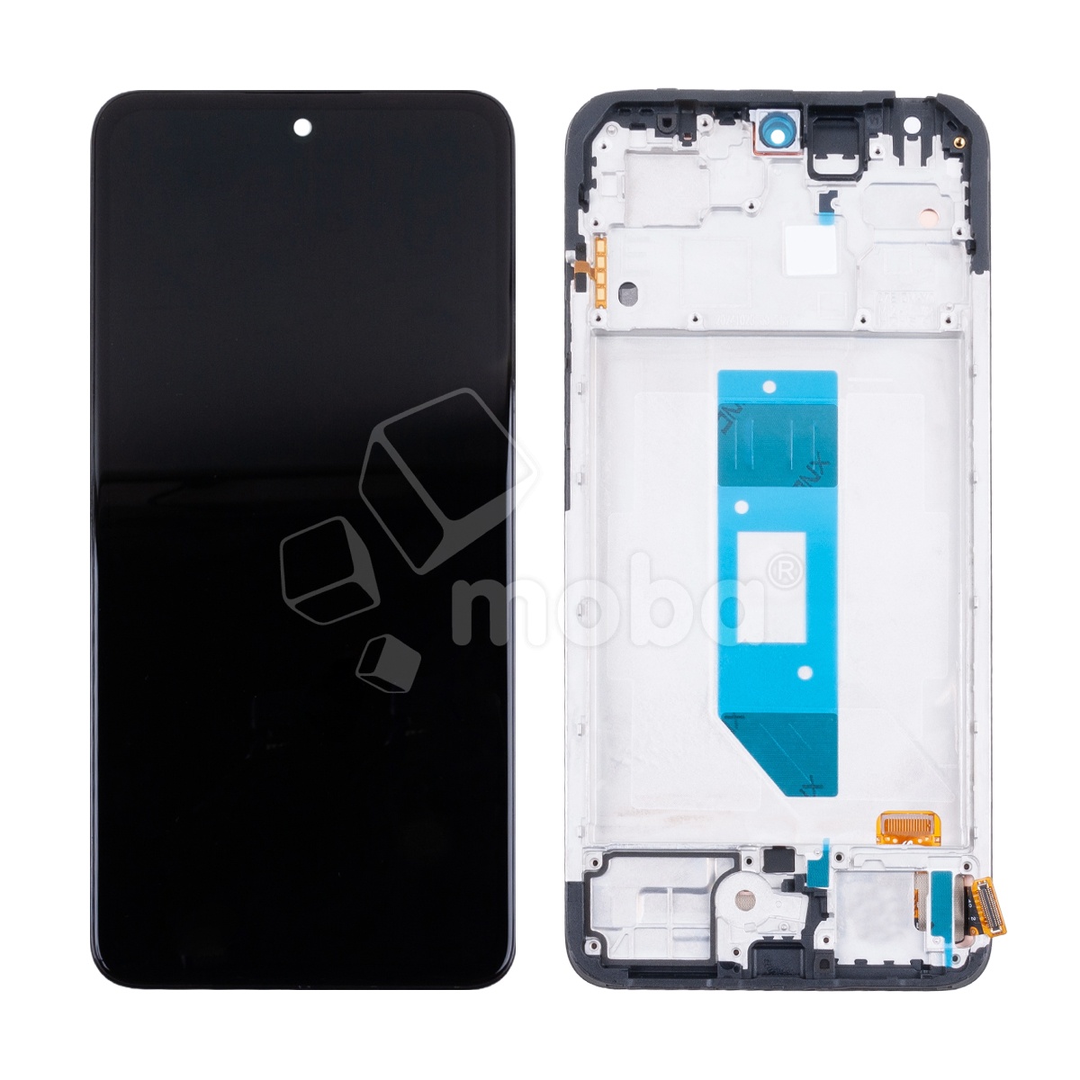 Дисплей для Xiaomi Redmi Note 14 4G (EU version) (24117RN76E) модуль с рамкой Черный - OR (SP)