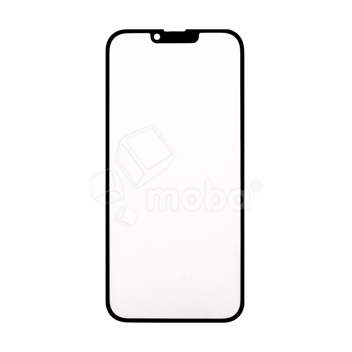 Стекло для переклейки iPhone 14 Plus (A2887) с OCA пленкой Черный - OR (Mitsubishi)