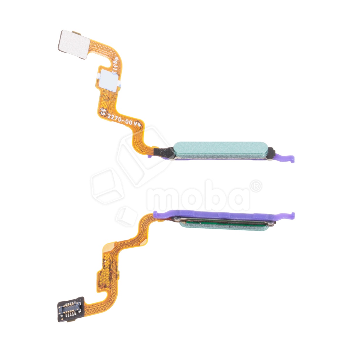 Шлейф для Xiaomi Redmi Note 12 4G (23021RAA2Y/23021RAAEG/23027RAD4I/23028RA60L) сканер отпечатка пальцев Зеленый