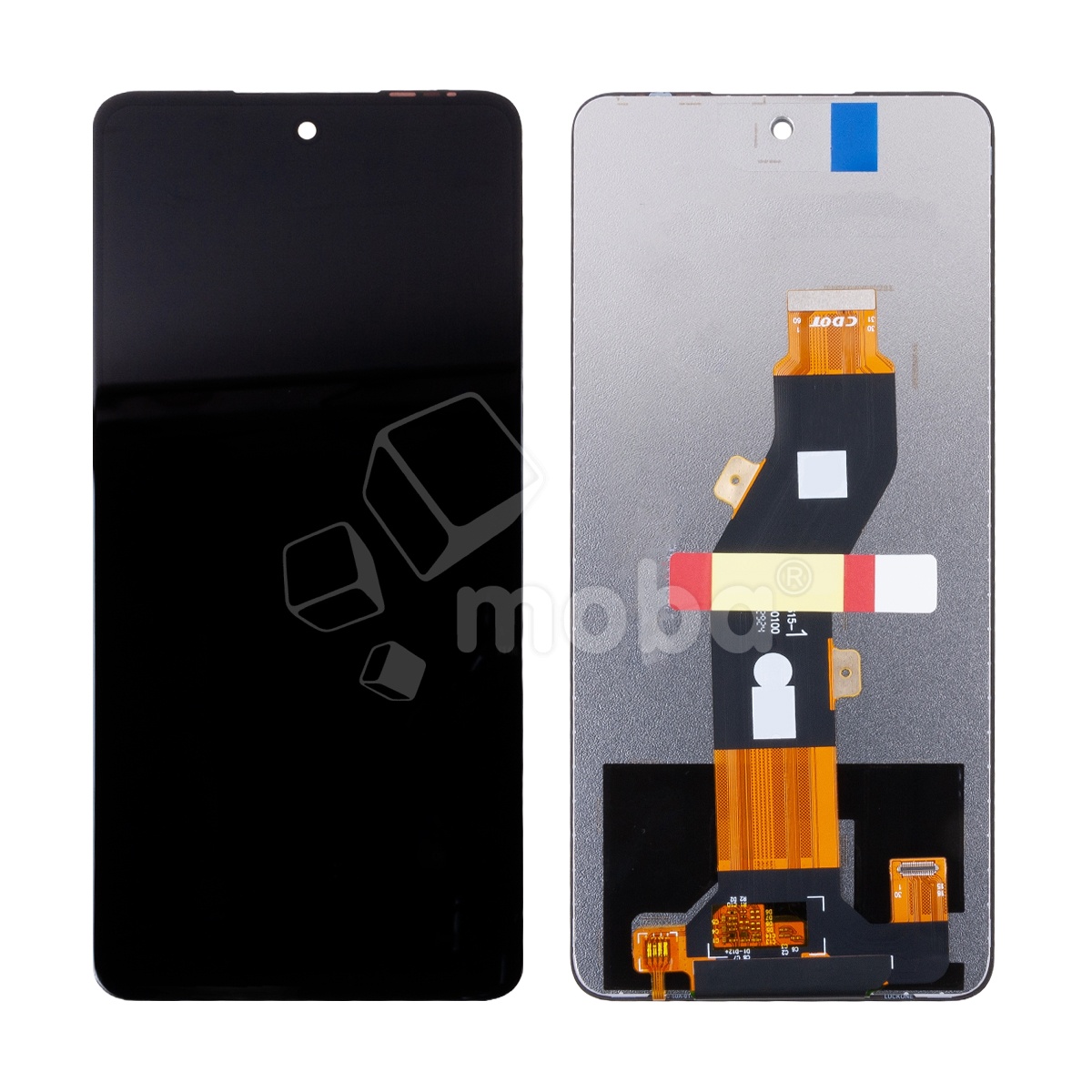 Дисплей для Itel S24 (S667LN) в сборе с тачскрином Черный - OR (HD+, 300 Кд/м², 90 Гц)