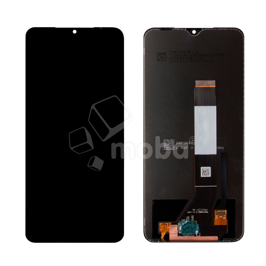 Дисплей для Xiaomi Poco M3/Redmi 9T (M2010J19CG/M2010J19SY) в сборе с тачскрином Черный - OR (HD+, 300 Кд/м², 60 Гц)