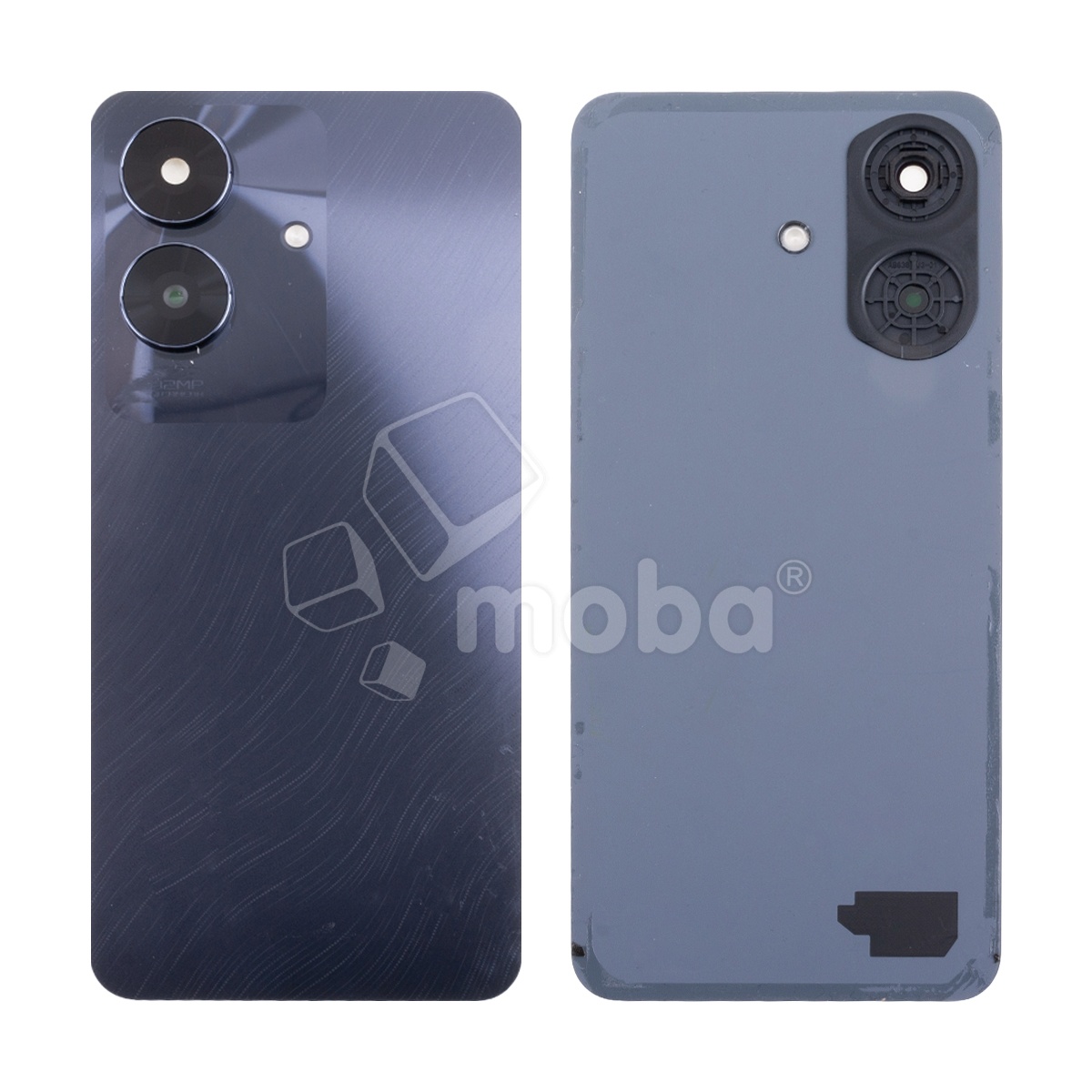 Задняя крышка для Realme Note 60 (RMX3933) Черный - Премиум