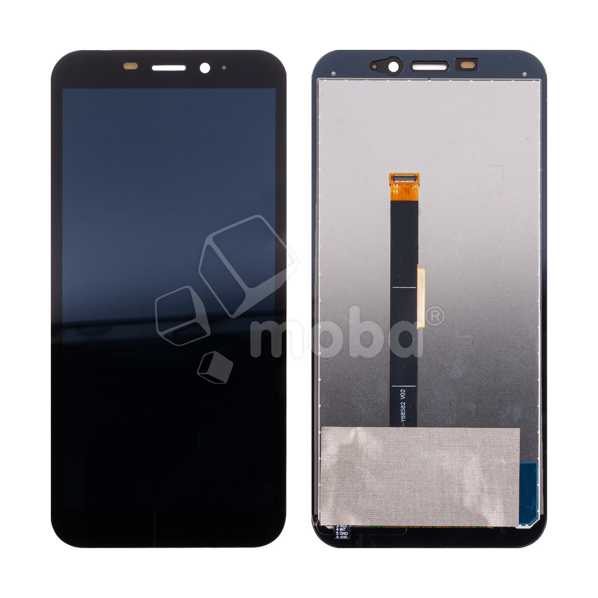 Дисплей для Ulefone Armor X8/X8i в сборе с тачскрином Черный - Оптима