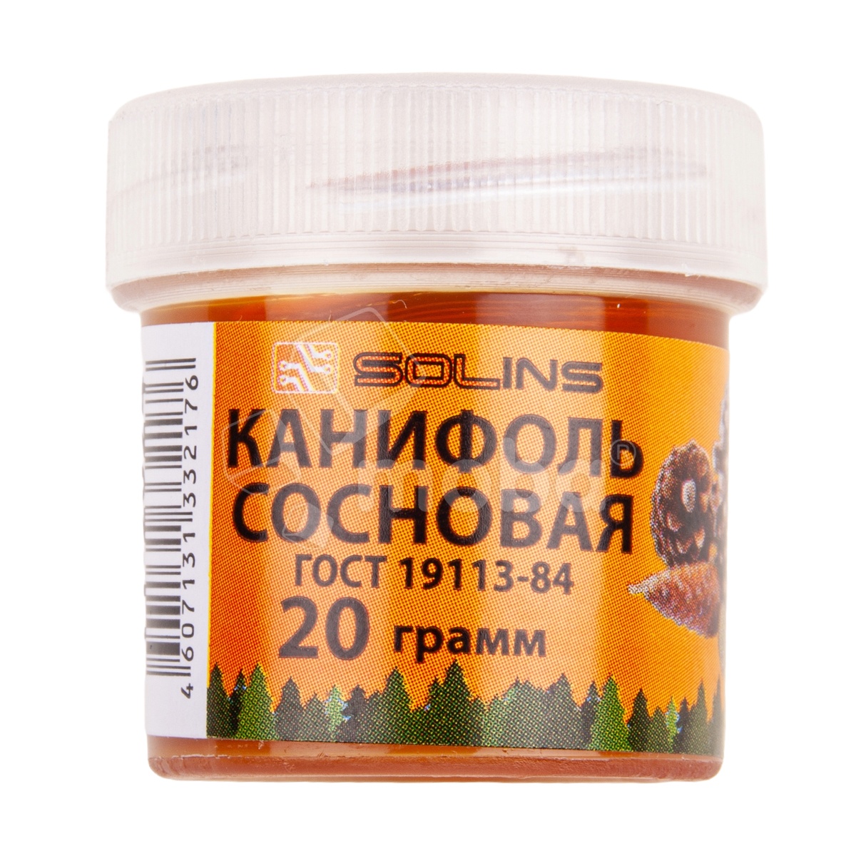 Канифоль Solins (20 г, сосновая)