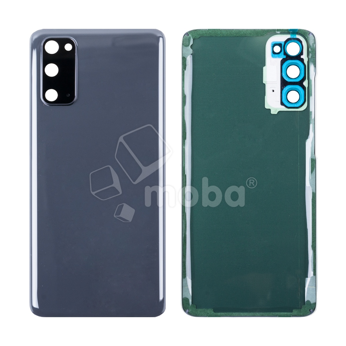 Задняя крышка для Samsung Galaxy S20 (G980F) Серый - Премиум