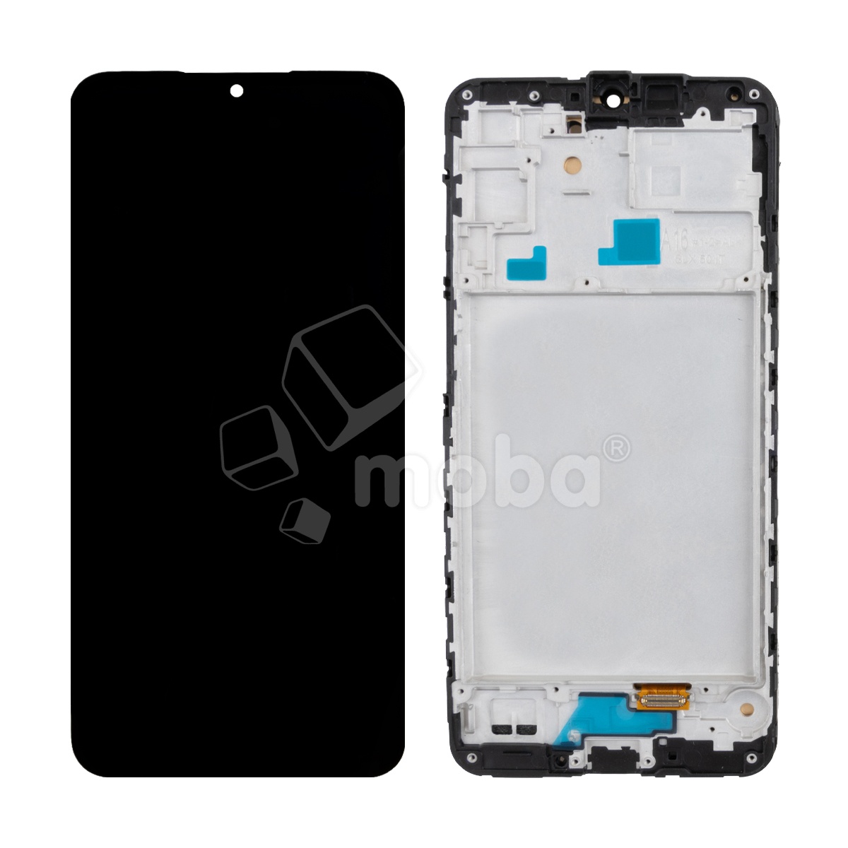 Дисплей для Samsung Galaxy A16 5G (A166B) модуль с рамкой Черный - (OLED) (Full Size) (Full HD, 450 Кд/м²)