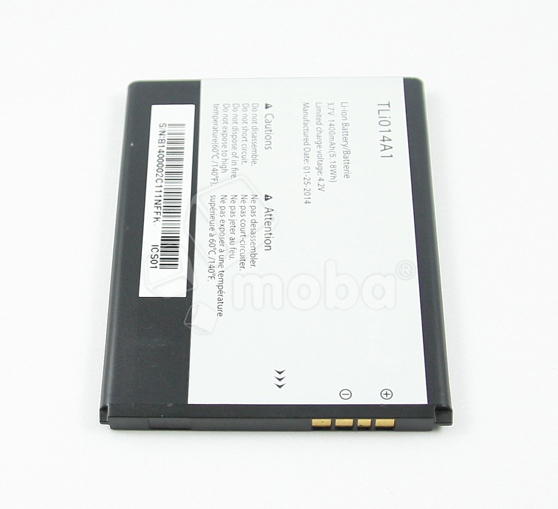 Аккумулятор для Alcatel OT-4010D/OT-4013D/OT-4027D/OT-4030D/OT-4035D/OT-5020D/МТС 960/BQ BQS-5020 (TLi014A1/TLi013BB)