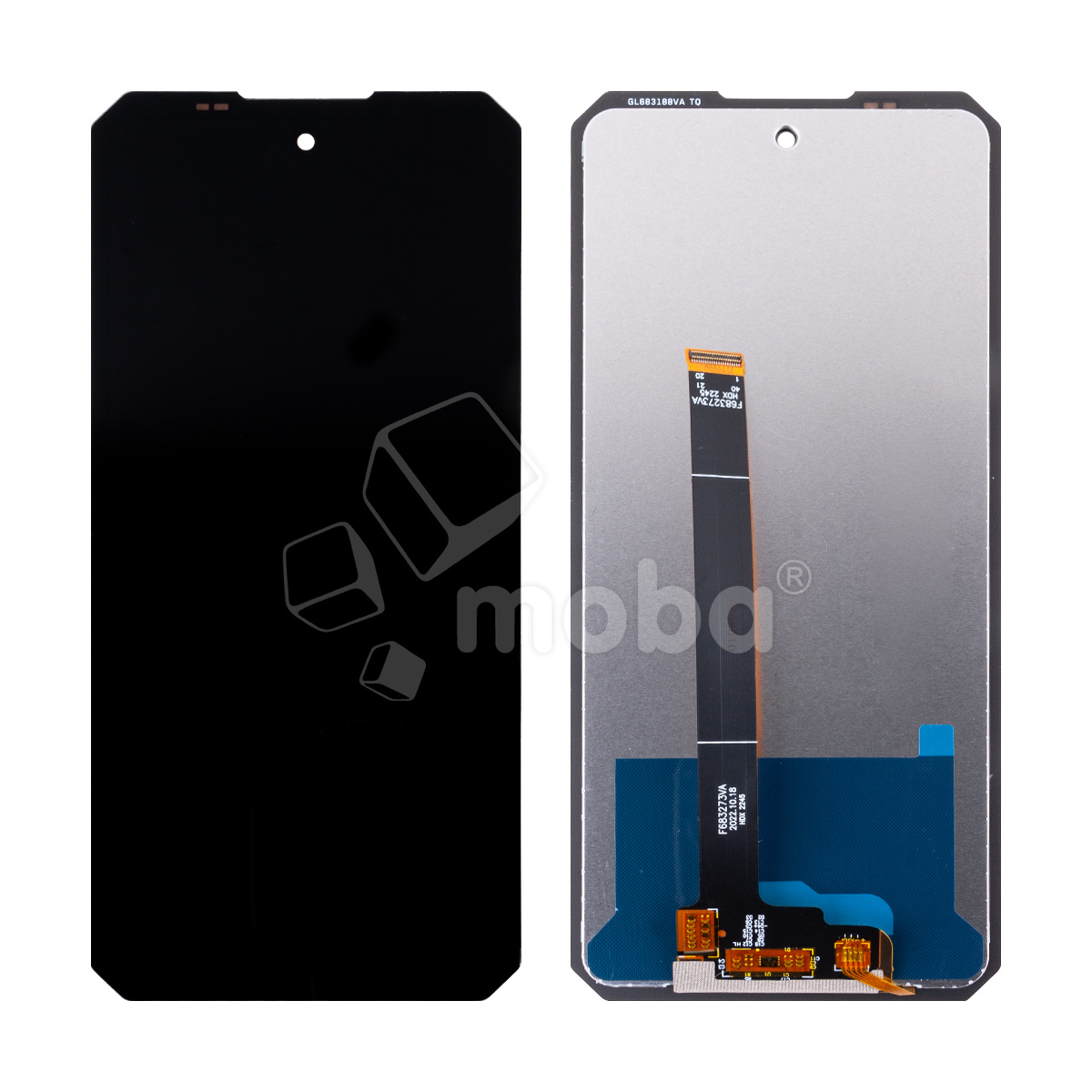 Дисплей для Oukitel WP21/WP21 Ultra в сборе с тачскрином Черный - Оптима