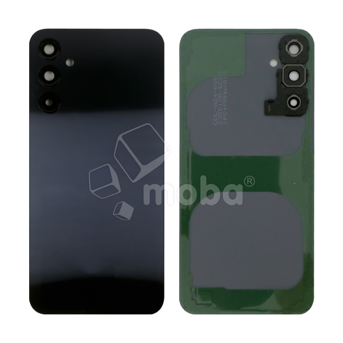 Задняя крышка для Samsung Galaxy A24 4G (A245F) Черный - Премиум