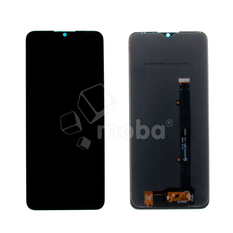Дисплей для ZTE Blade V2020 Smart в сборе с тачскрином Черный - Оптима