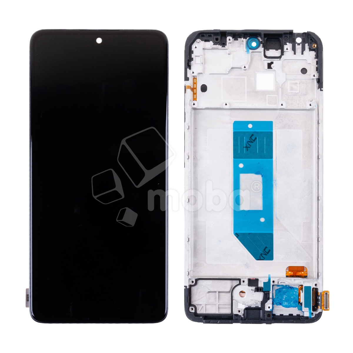 Дисплей для Xiaomi Redmi Note 14 4G (24117RN76O/24117RN76G) модуль с рамкой Черный - OR (SP)