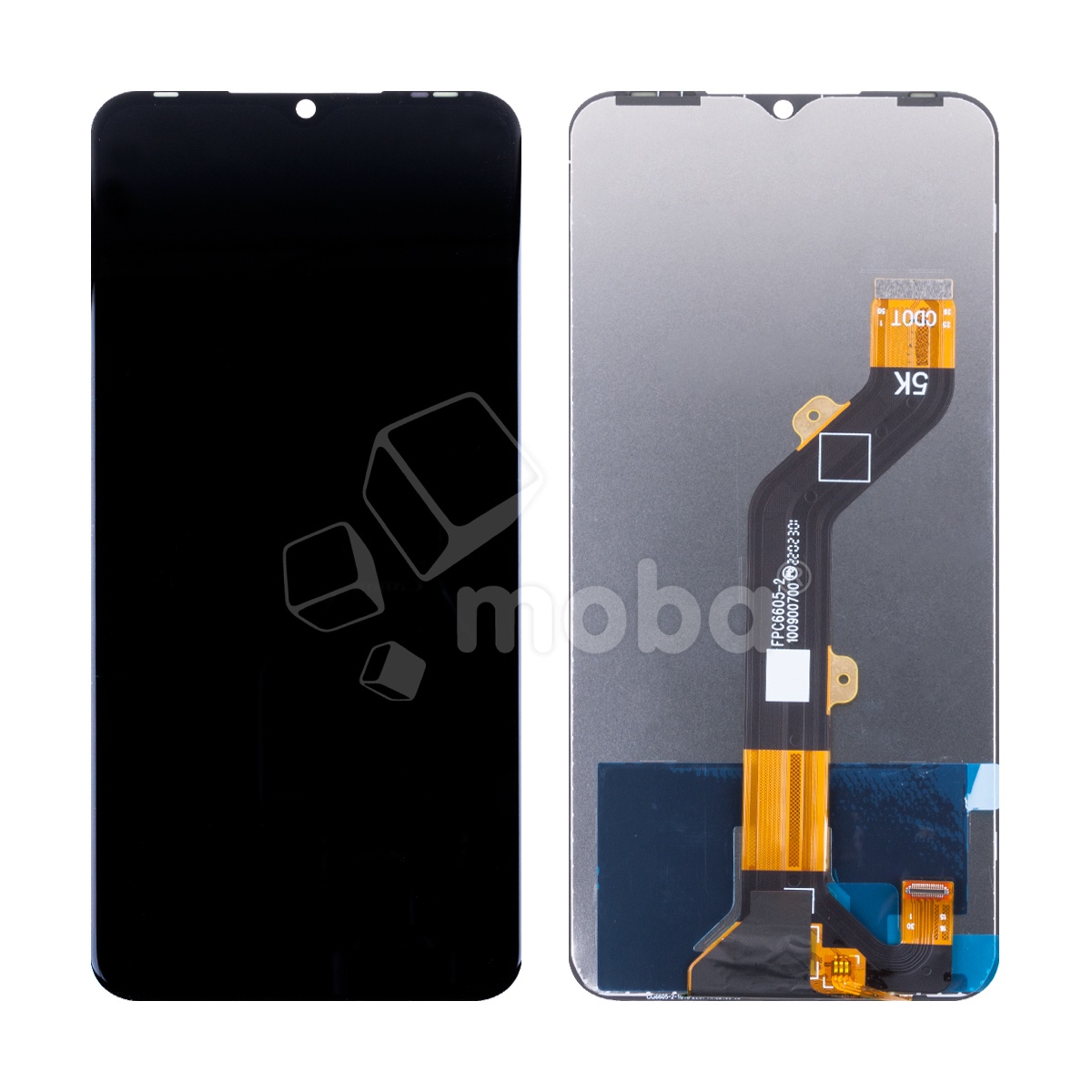 Дисплей для Tecno Spark 8C (KG5n) в сборе с тачскрином Черный - OR (HD+, 300 Кд/м², 90 Гц)