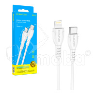 Кабель Type-C - Lightning Borofone BX51 (2.4A, 12W) Белый