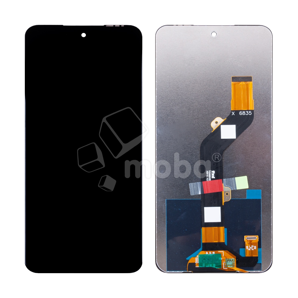 Дисплей для Infinix Hot 30 Play (X6835B) в сборе с тачскрином Черный - OR (HD+, 300 Кд/м², 90 Гц)