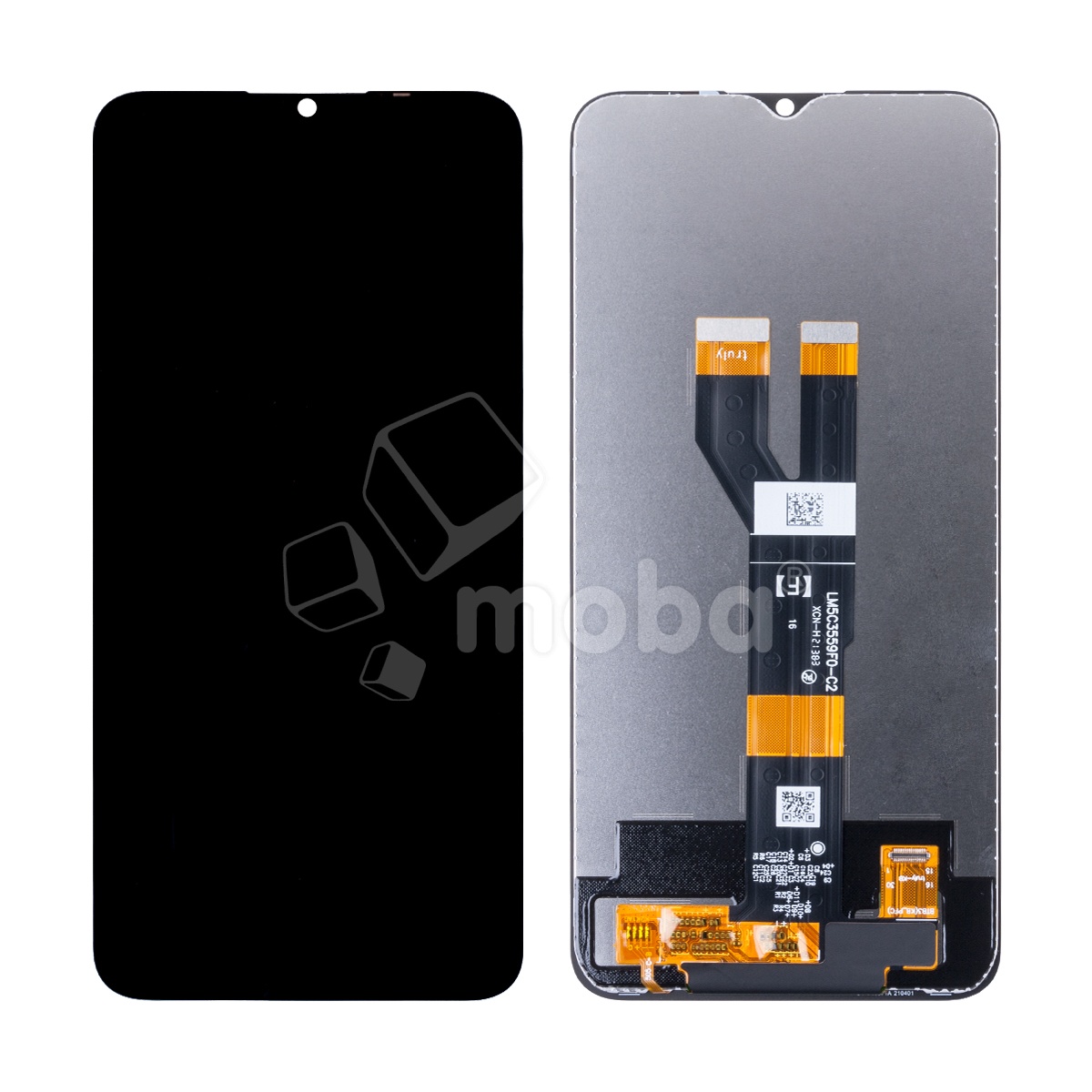 Дисплей для Realme C21/C20/C11 2021/Narzo 50i (RMX3201/RMX3231/RMX3235) в сборе с тачскрином Черный - OR (HD+, 300 Кд/м², 60 Гц)