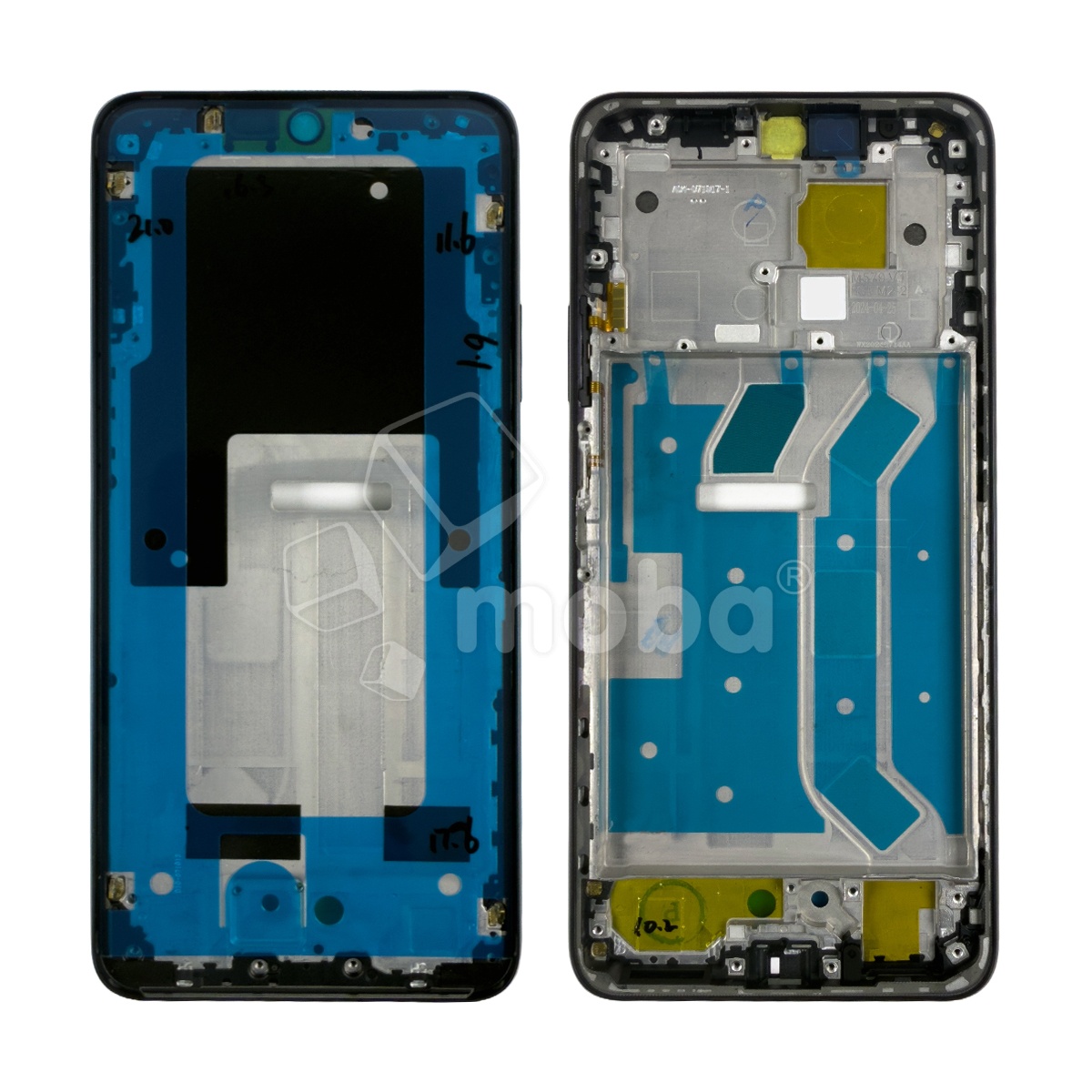 Рамка дисплея для Huawei Nova 13i (CTR-L91) Черный (возможен дефект ЛКП)