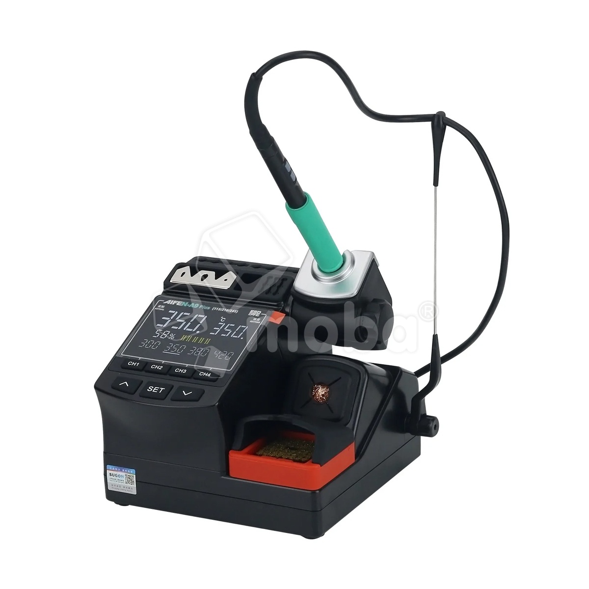 Паяльная станция Aifen A9 Plus (Т115/T210/T245) (120W, 1 канал, ручка T210 + 3 жала)