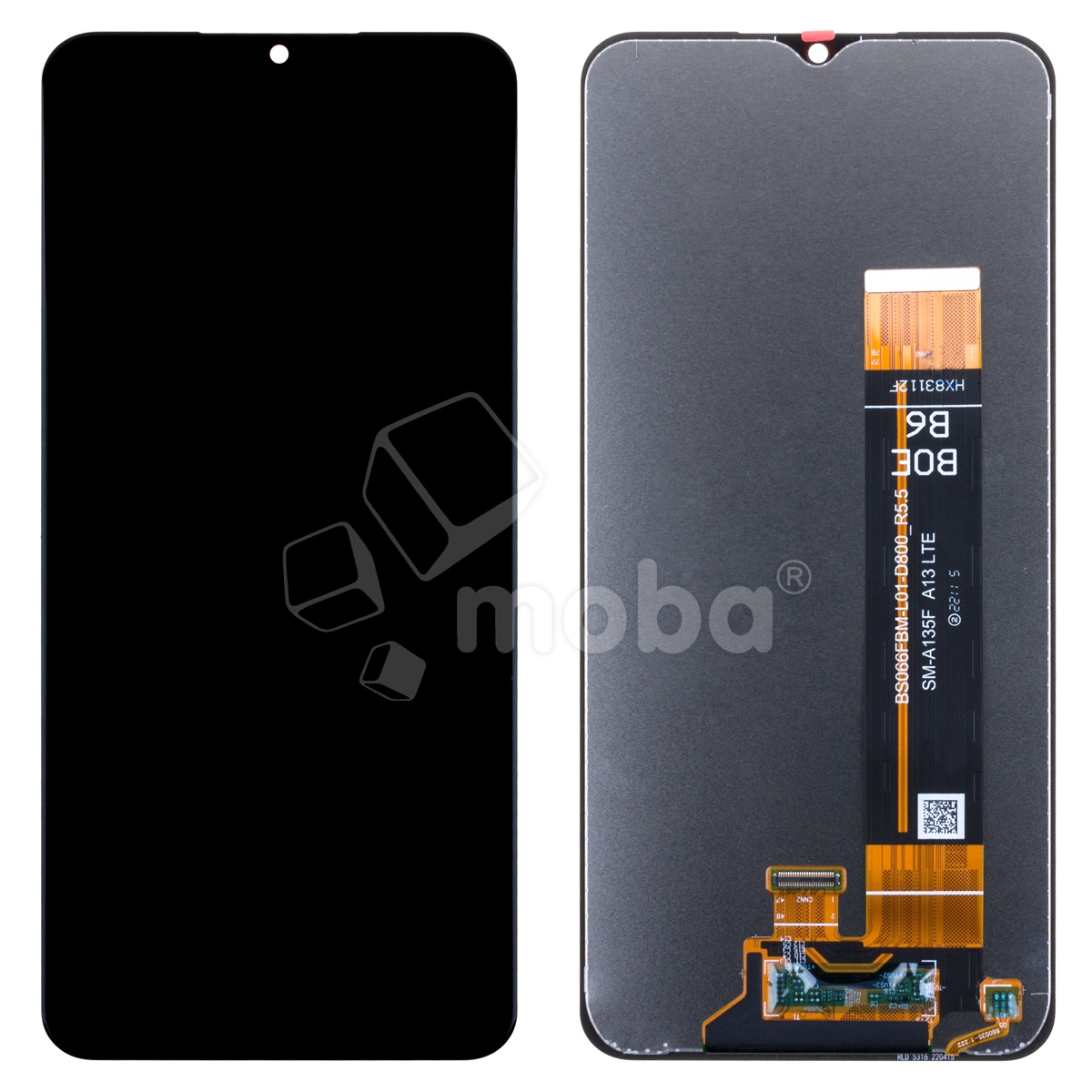 Дисплей для Samsung Galaxy A13 (A135F/A137F) в сборе с тачскрином Черный - OR (HD+, 300 Кд/м², 60 Гц)