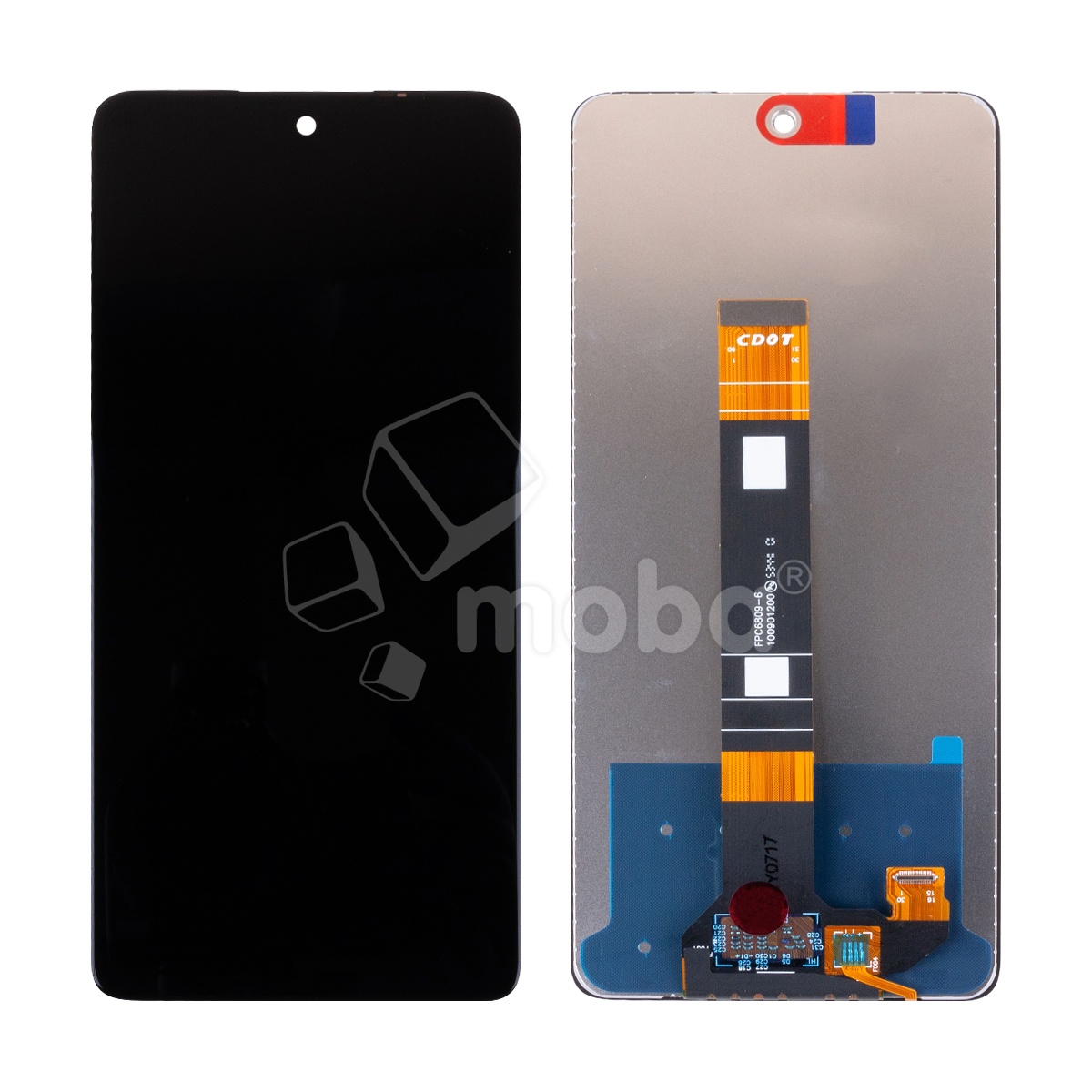 Дисплей для TCL 50 Pro NXTPAPER 5G (T803E) в сборе с тачскрином Черный - OR (Full HD, 300 Кд/м², 120 Гц)