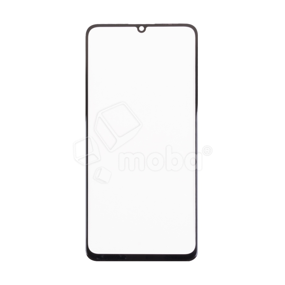 Стекло для переклейки Huawei Nova Y72S/Y63 (GFY-LX1) с OCA пленкой Черный - OR (Mitsubishi)