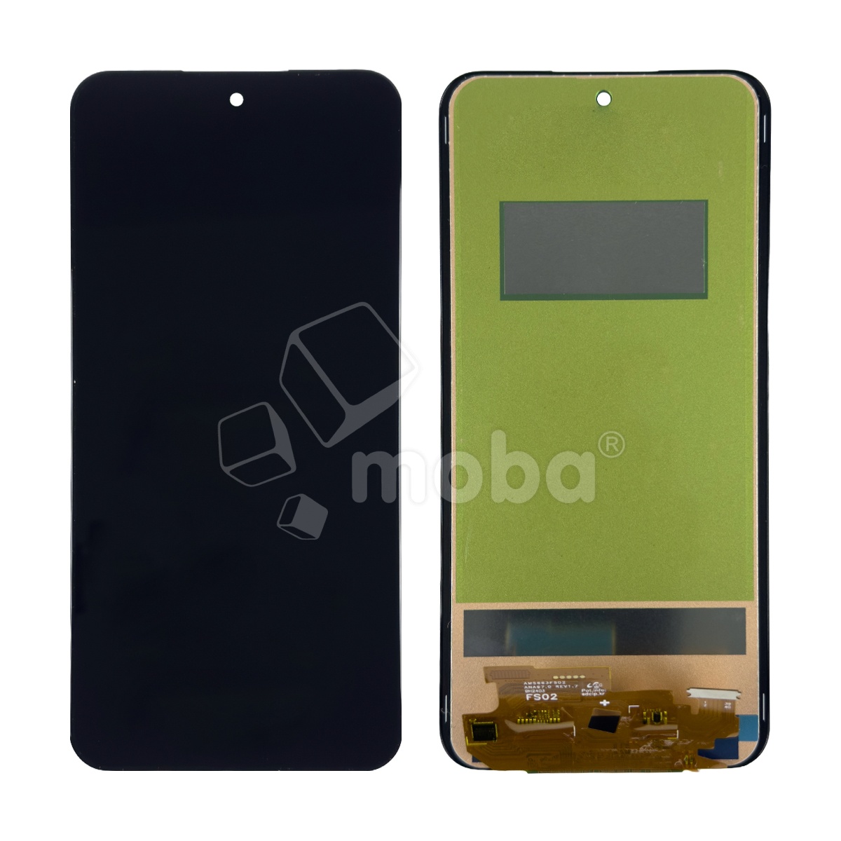 Дисплей для Samsung Galaxy A35 5G/A55 5G (A356E/A556E) в сборе с тачскрином Черный - (In-Cell)