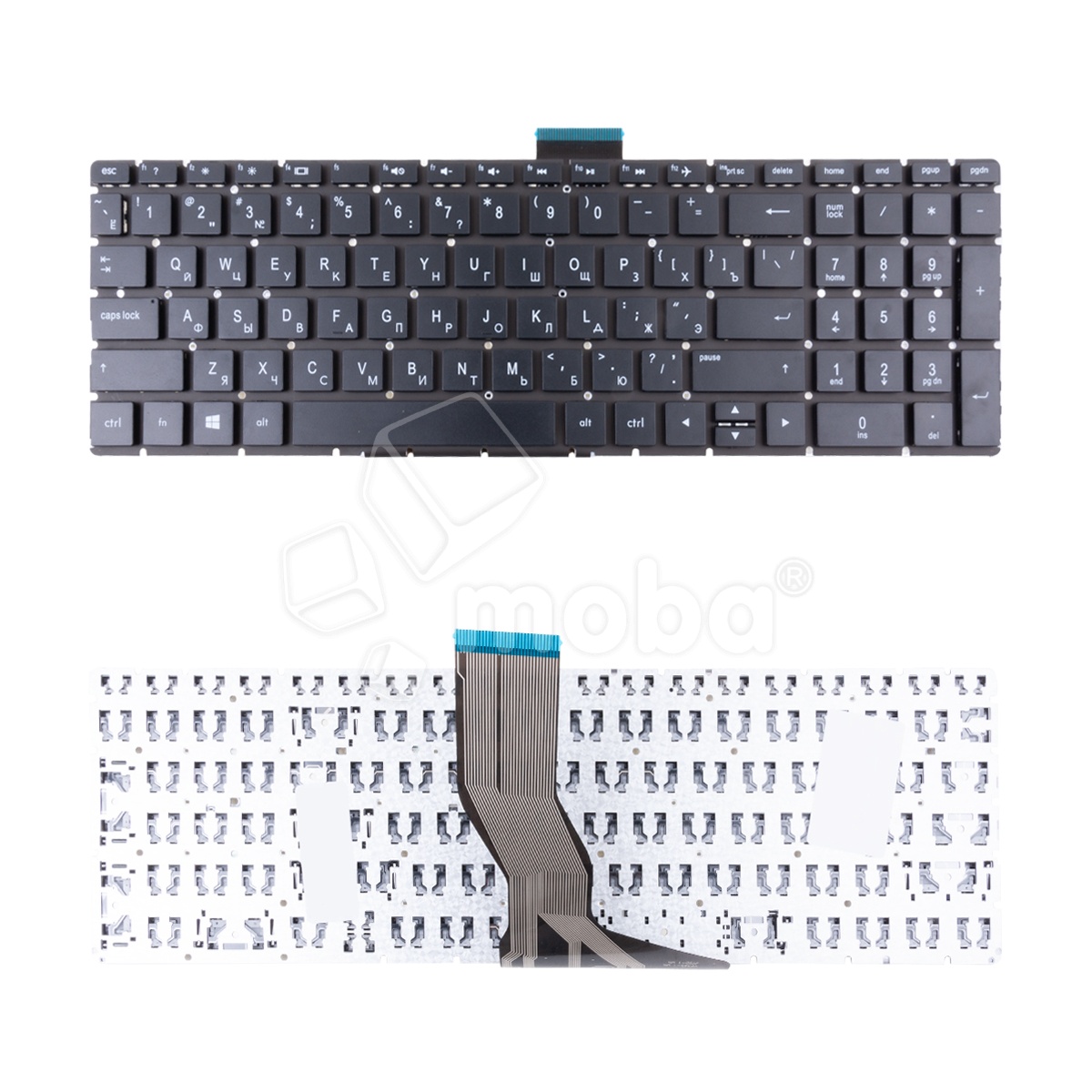 Клавиатура для ноутбука HP Pavilion 15-BS/15-BW/250 G6/255 G6/256 G6/258 G6/15-ra000/15-rb000/15-br000/17-ak000/17-bs000 Черный