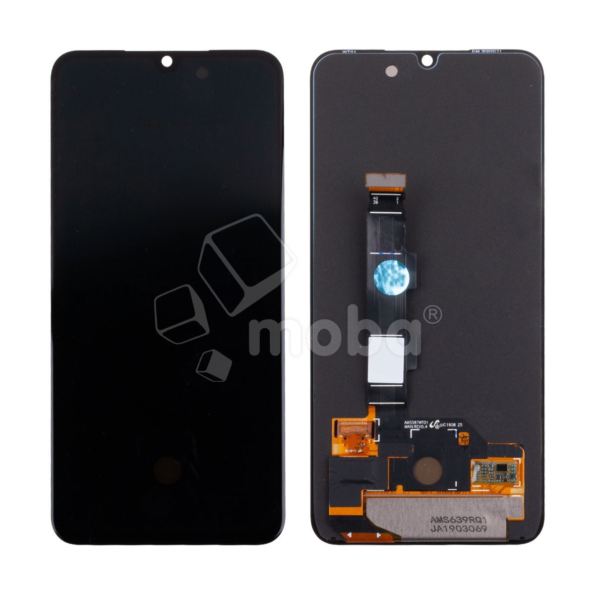 Дисплей для Xiaomi Mi 9 SE (M1903F2G) в сборе с тачскрином Черный - OR
