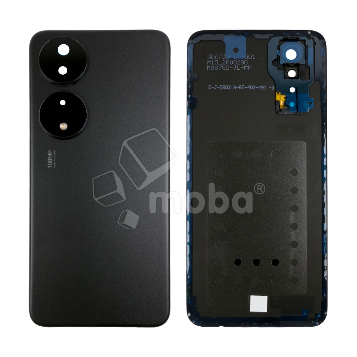 Задняя крышка для Huawei Honor 90 Smart (CLK-NX1/CLK-NX3) Черный - Премиум