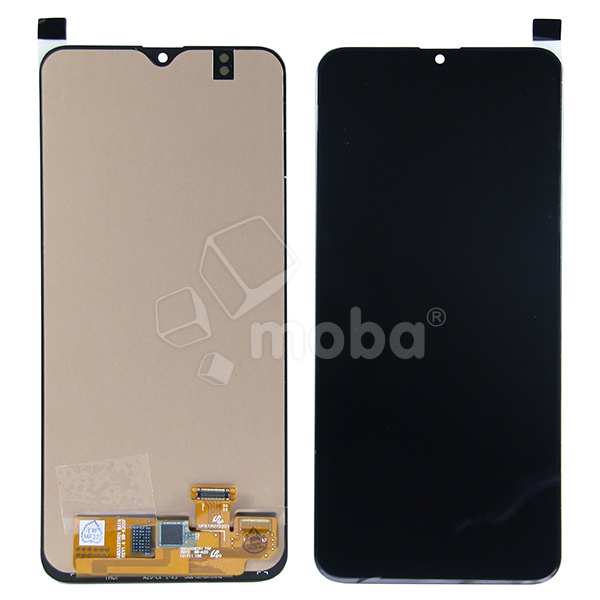 Дисплей для Samsung Galaxy A20 (A205F) в сборе с тачскрином Черный - (OLED) (HD, 400 Кд/м²)