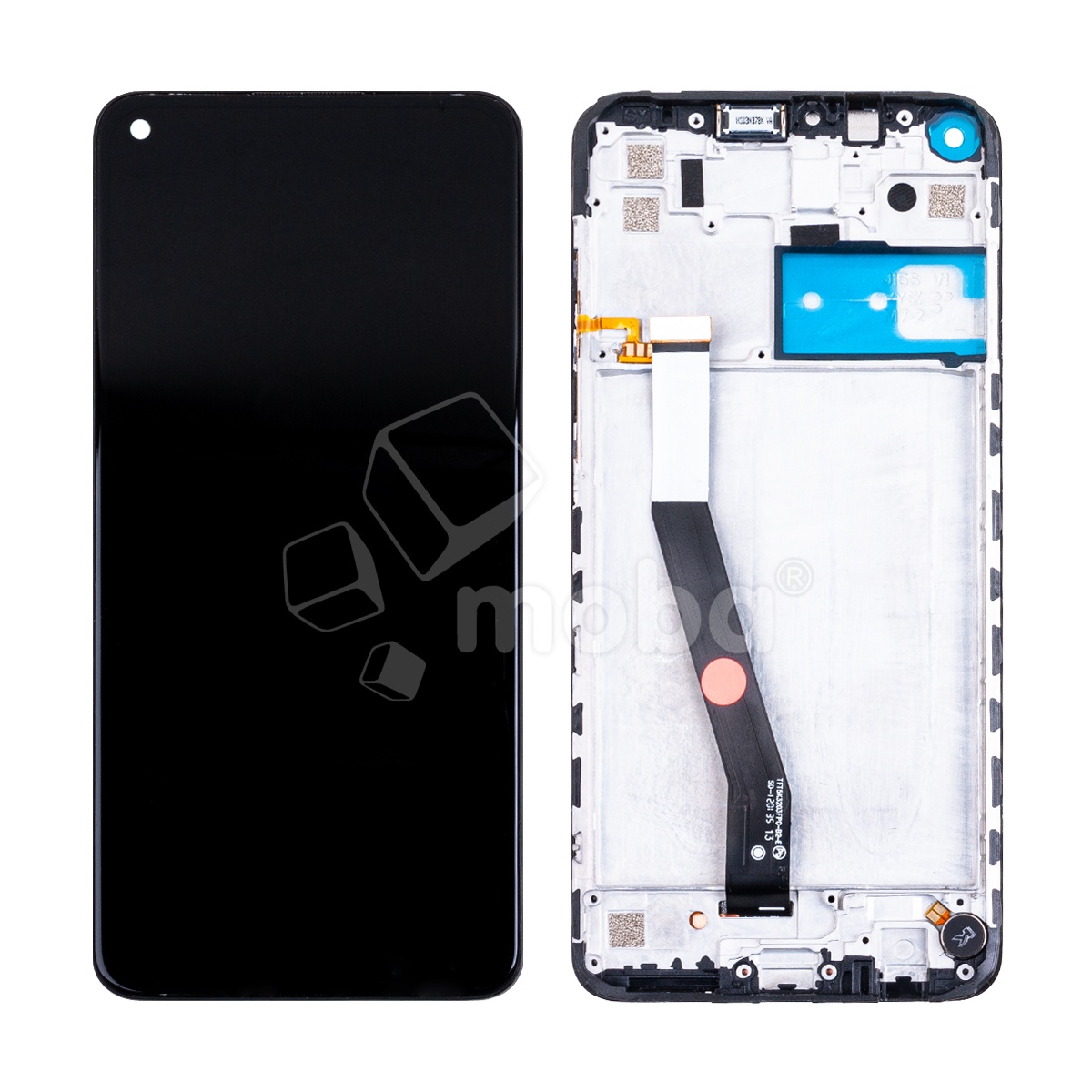 Дисплей для Xiaomi Redmi Note 9 (M2003J15SC/M2003J15SG) модуль с рамкой Черный - OR (HD+, 300 Кд/м², 60 Гц)
