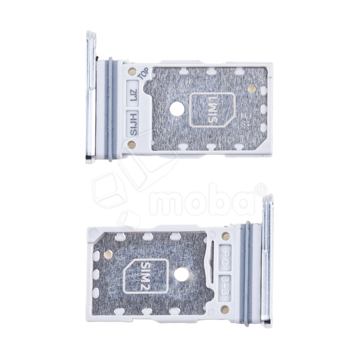Держатель SIM для Samsung Galaxy S23 Ultra (S918B) Серебро