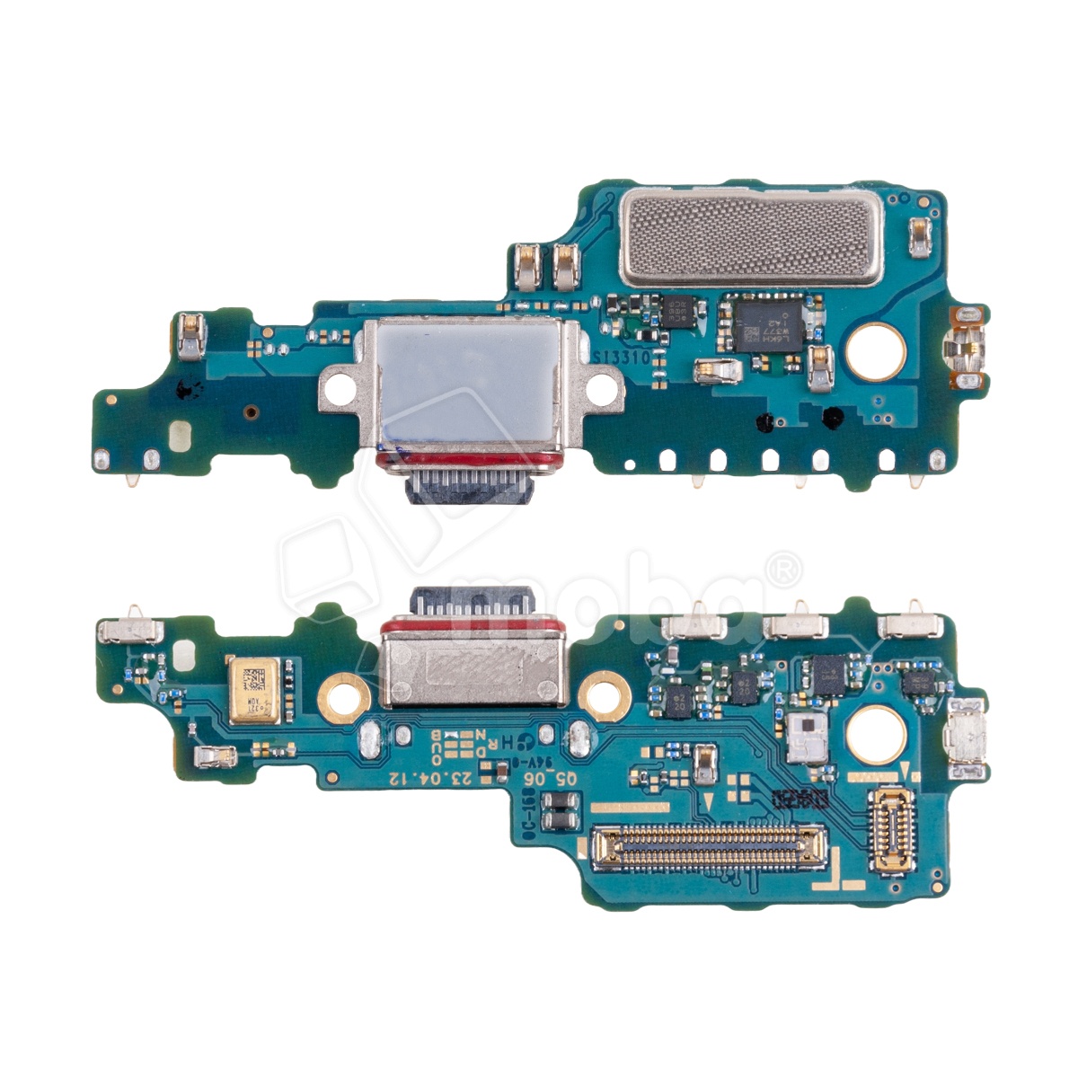 Шлейф для Samsung Galaxy Z Fold5 (F946B) плата системный разъем/микрофон - Премиум