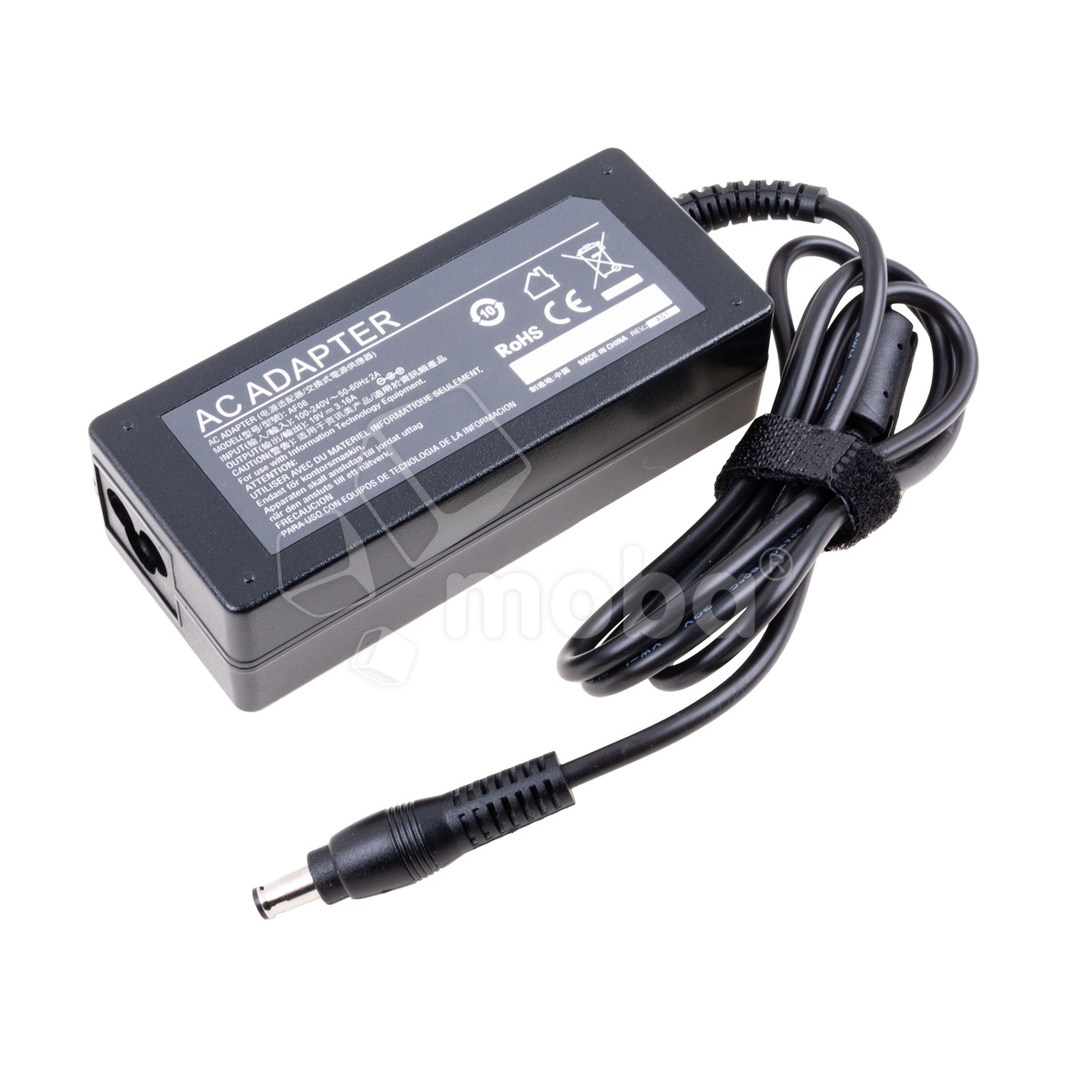 Блок питания (сетевой адаптер) для ноутбука Samsung 19V, 3,16A, 60W (5,5×3,0 с иглой) - Стандарт (без сетевого кабеля)