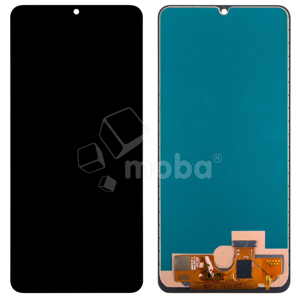 Дисплей для Samsung Galaxy A22 4G (A225F) в сборе с тачскрином Черный - (In-Cell)