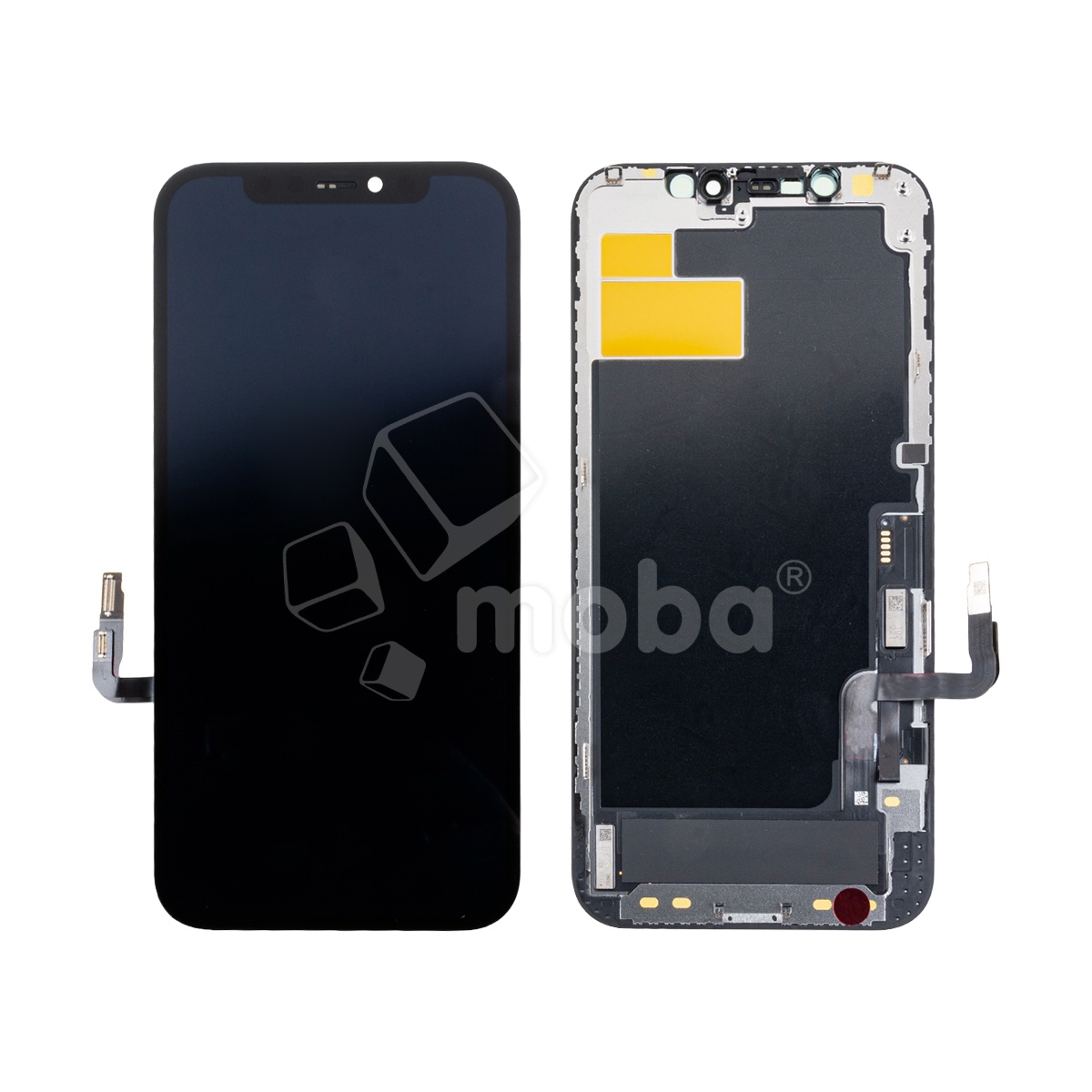 Дисплей для iPhone 12/12 Pro (A2403/A2407) в сборе с тачскрином Черный - (FOG)