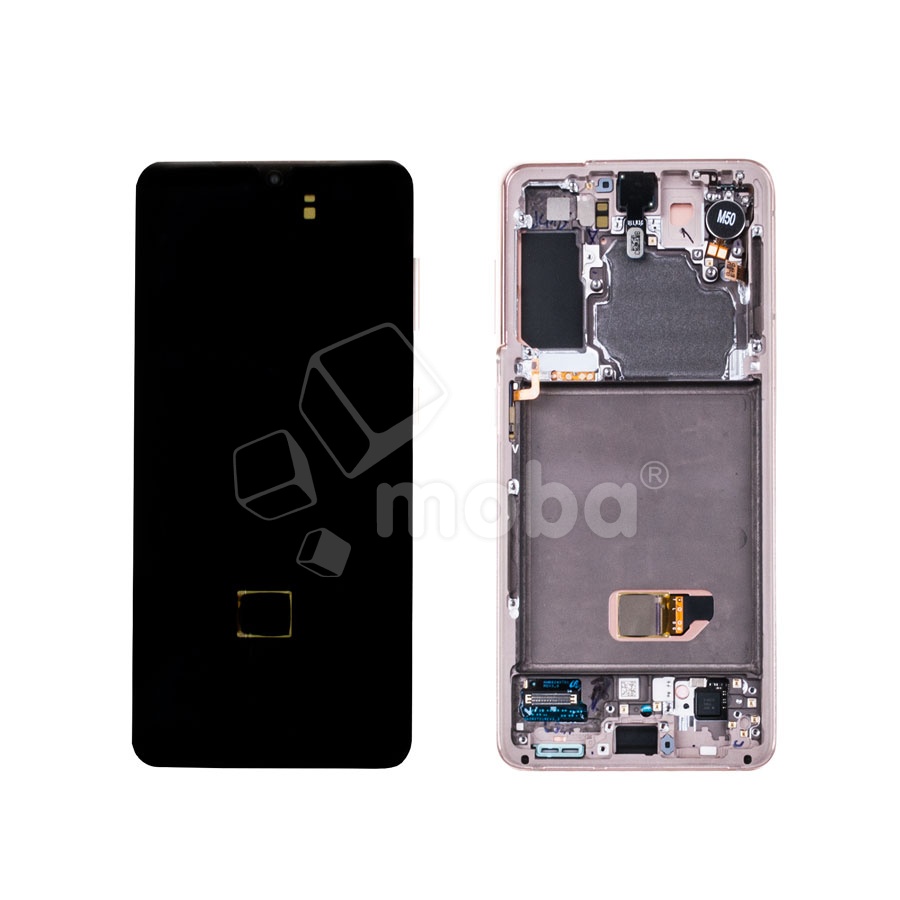 Дисплей для Samsung Galaxy S21 (G991B) модуль с рамкой Фиолетовый - OR (SP)