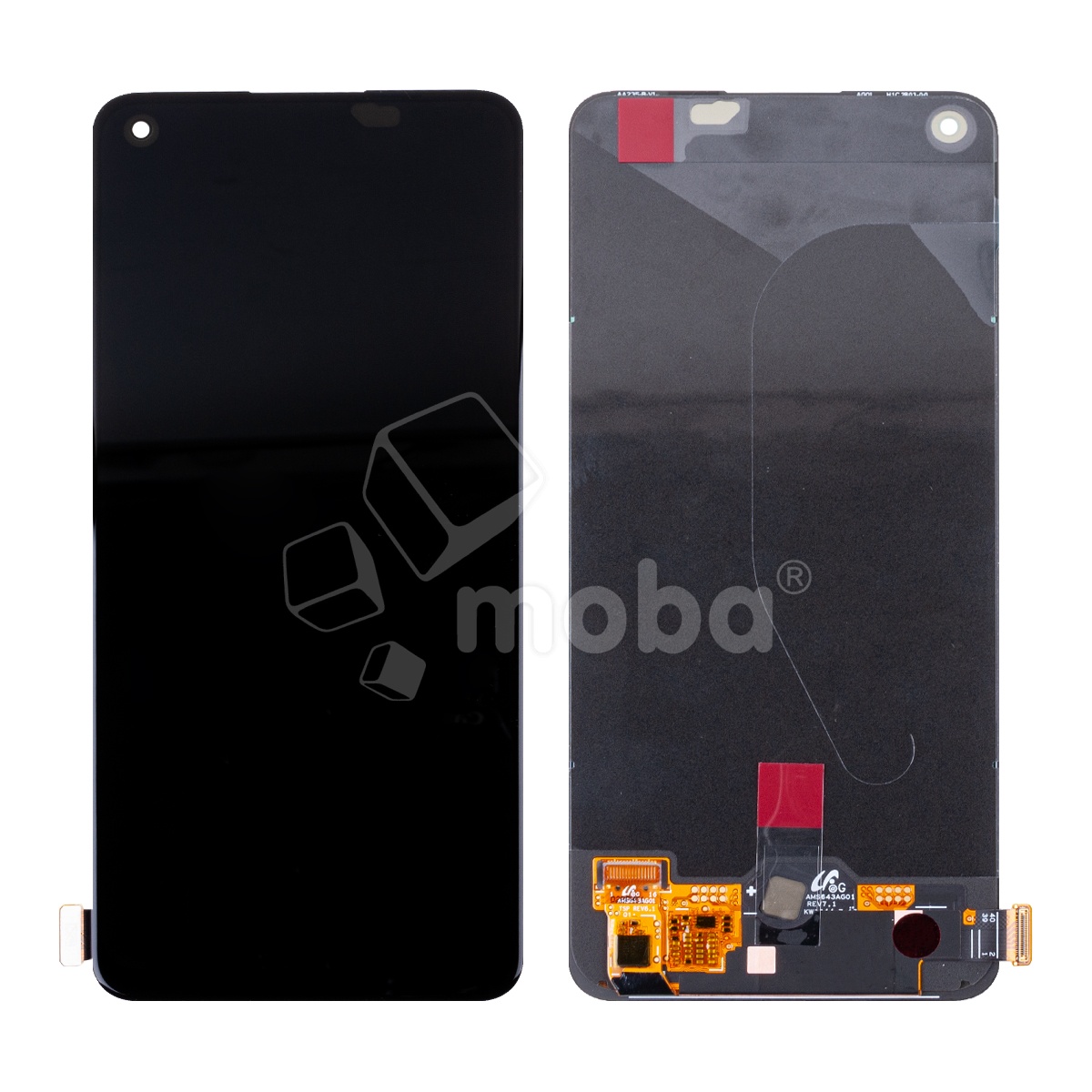 Дисплей для Realme 9 Pro+ (RMX3393/RMX3392) в сборе с тачскрином Черный - OR