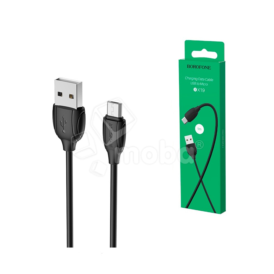 Кабель USB - MicroUSB Borofone BX19 (2A) Черный