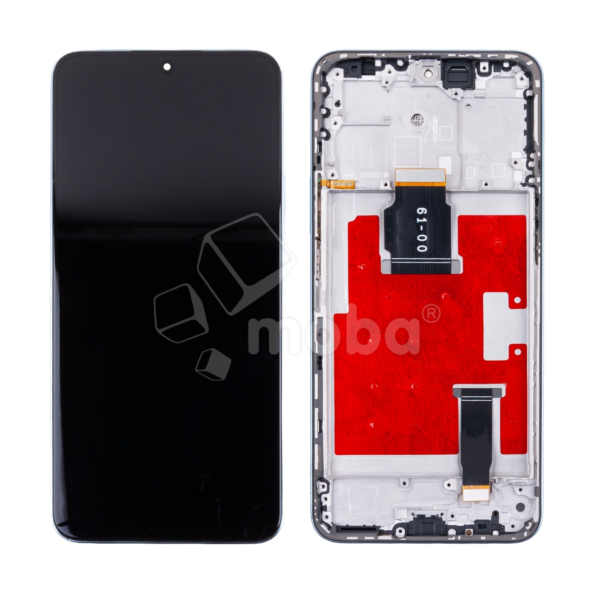 Дисплей для Huawei Honor X8a 4G/90 Lite (CRT-LX1/CRT-NX1) модуль с рамкой Серебро - OR (Full HD, 300 Кд/м², 90 Гц)