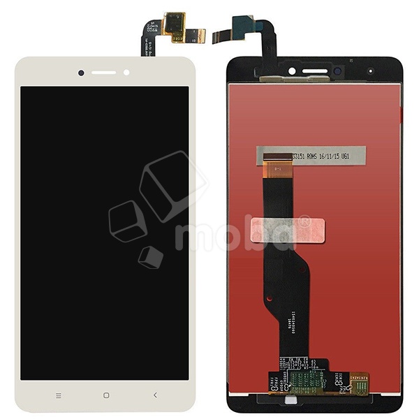 Дисплей для Xiaomi Redmi Note 4X/4 Global Version (MBE6A5) в сборе с тачскрином Белый - Оптима