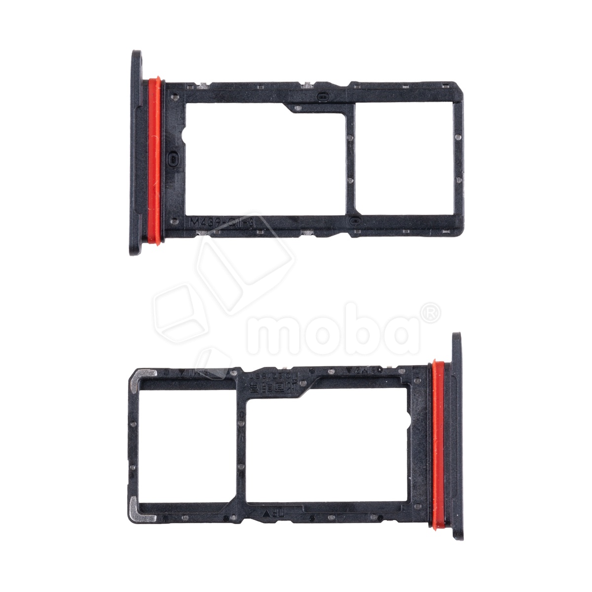 Держатель SIM для Huawei Honor X6c (NIC-LX1/NIC-LX2/NIC-LX3) Черный