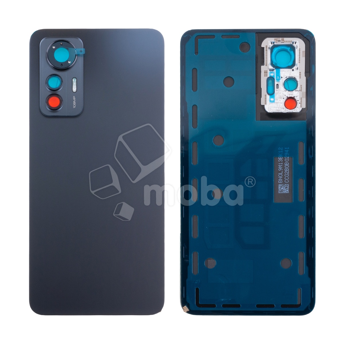 Задняя крышка для Xiaomi 12 Lite (2203129G) Черный - OR