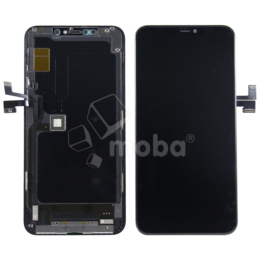 Дисплей для iPhone 11 Pro Max (A2218) в сборе с тачскрином Черный - OR100 (Снятый, без ремонта)
