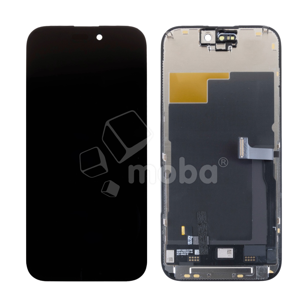 Дисплей для iPhone 15 Pro (A3102) в сборе с тачскрином Черный - (In-Cell, HD+) (площадка под IC)